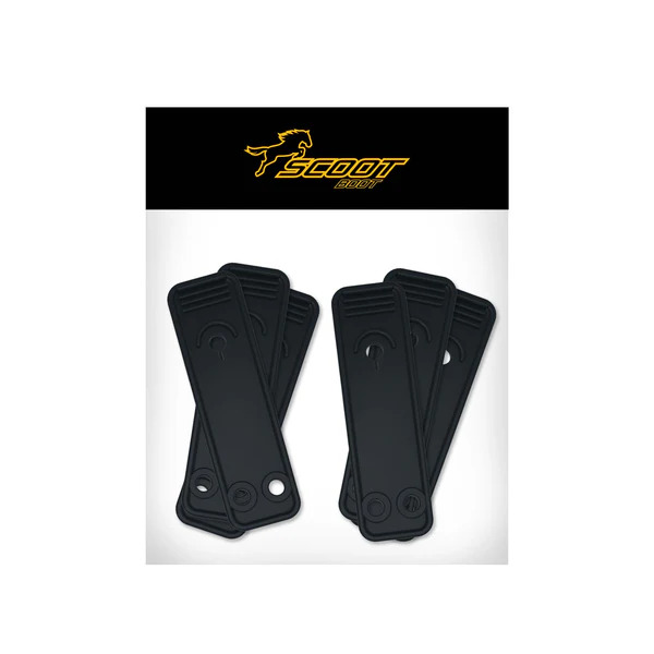 Scootboot Front Straps Standard Black, Gr. Standard