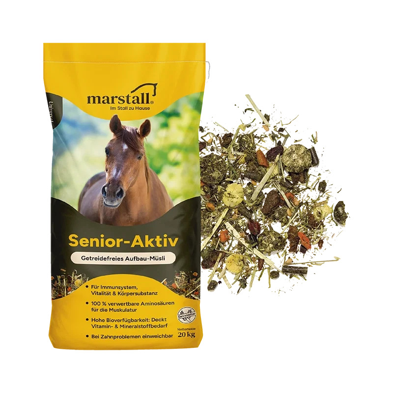 Marstall Senior-Aktiv 20kg für deinen super Senior