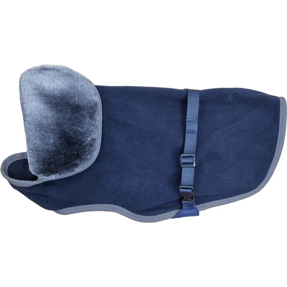 Bucas Hundemantel Show-Line Dog Rug Navy/ Grey, Gr. 40 cm