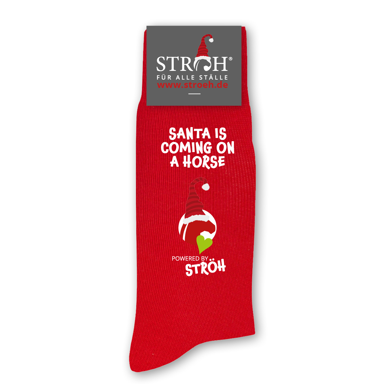 STRÖH Weihnachtssocken Gr. 41-46, rot