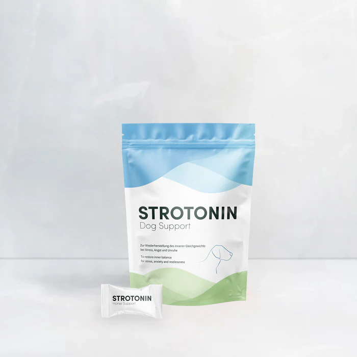 Strotonin Dog Support 10-er Beutel Bei Stress, Angst & Unruhe