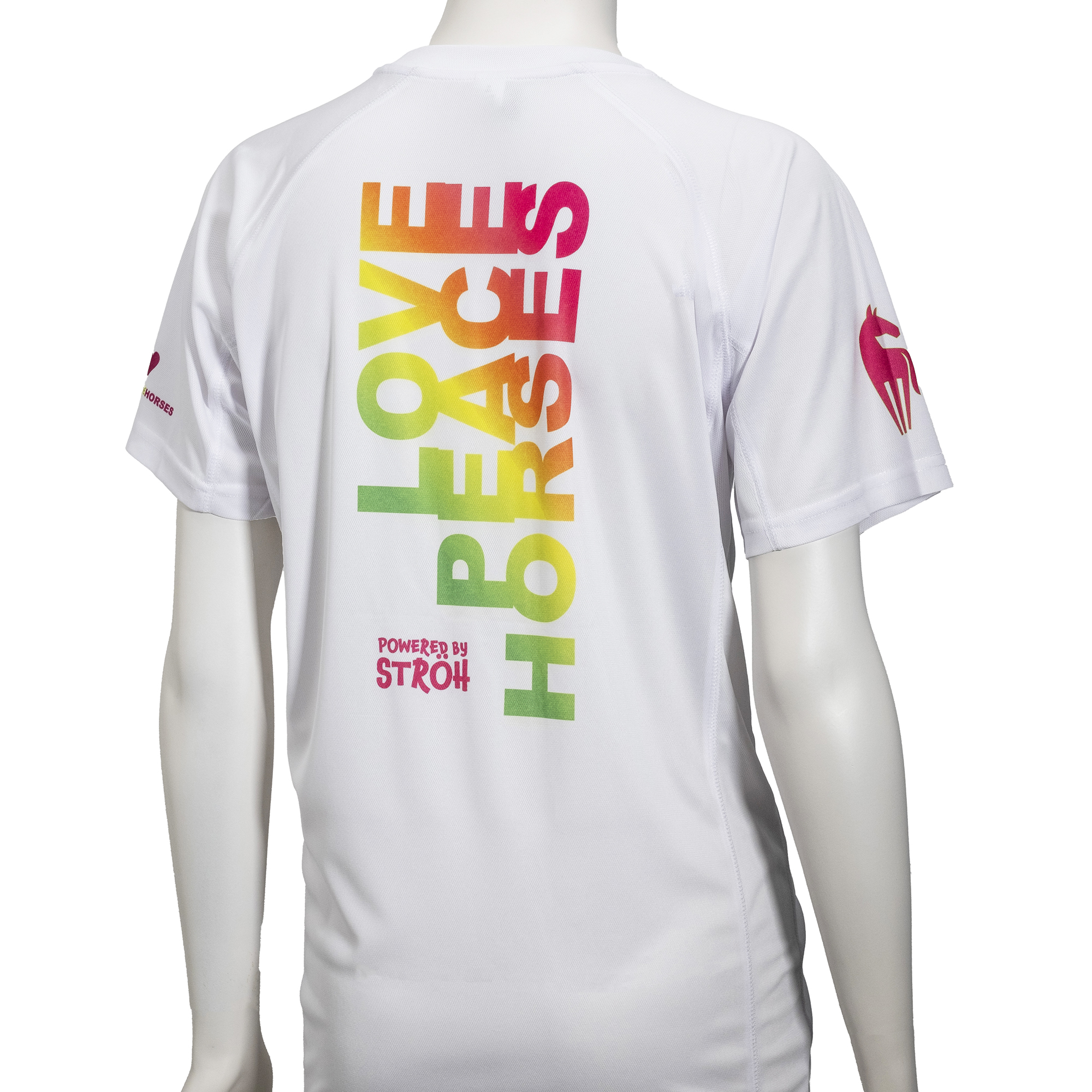 STRÖH RidersClub Funktions-T-Shirt - Love Peace Horses Gr. Xl