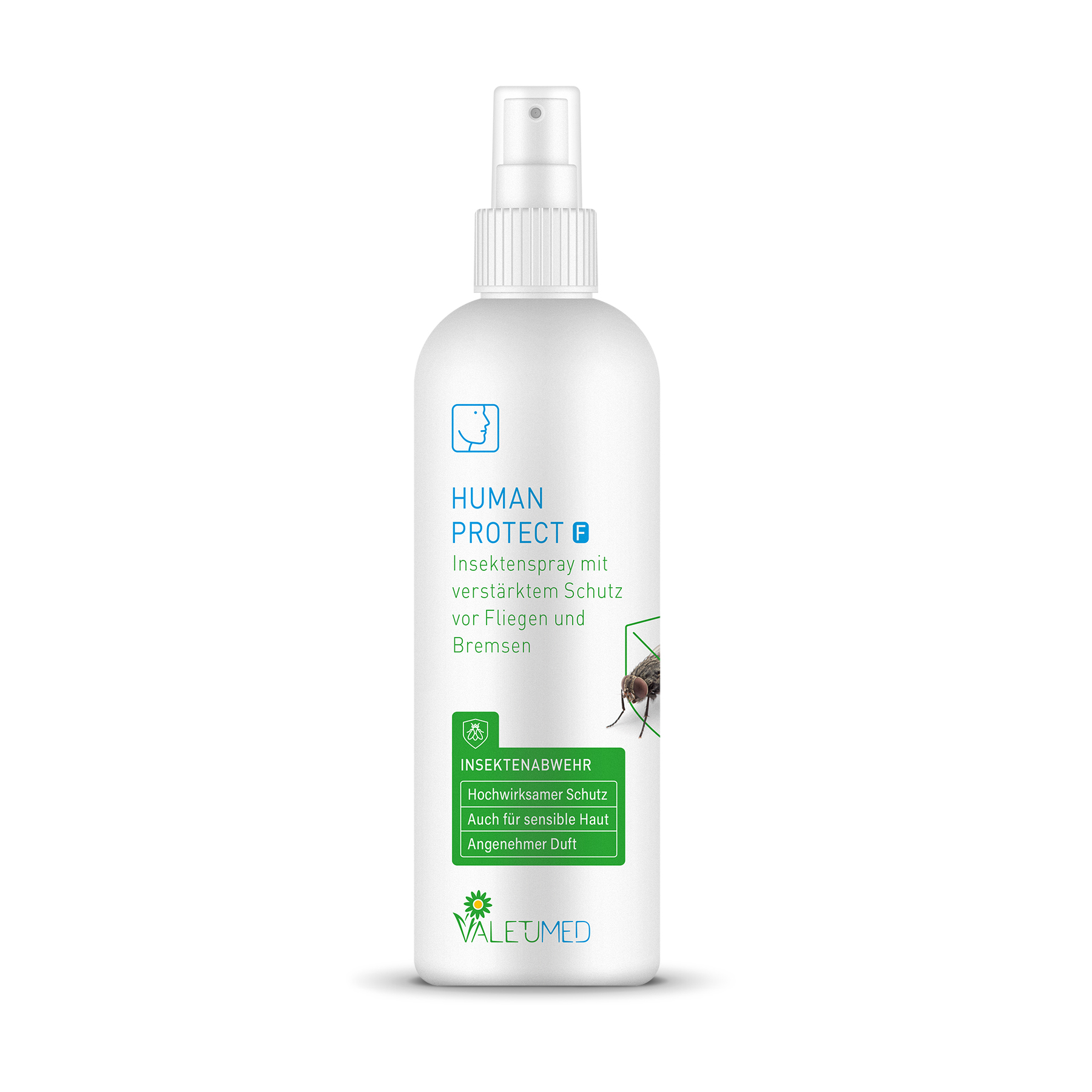 Valetumed Human Protect F 100 ml Zur zuverlässigen Insektenabwehr