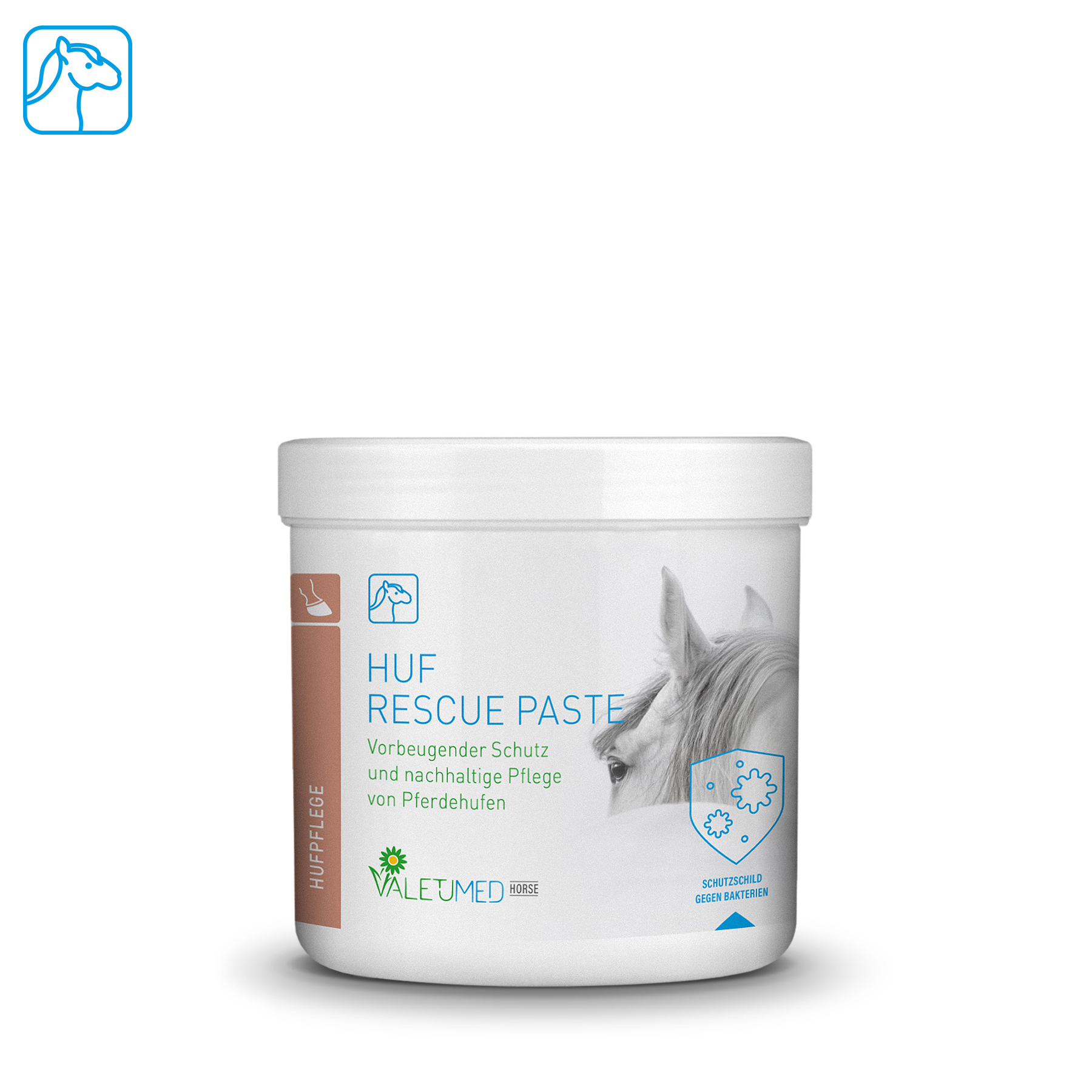 Valetumed Huf - Rescue Paste 450 ml Vorbeugender Schutz und Pflege von Pferdehufen