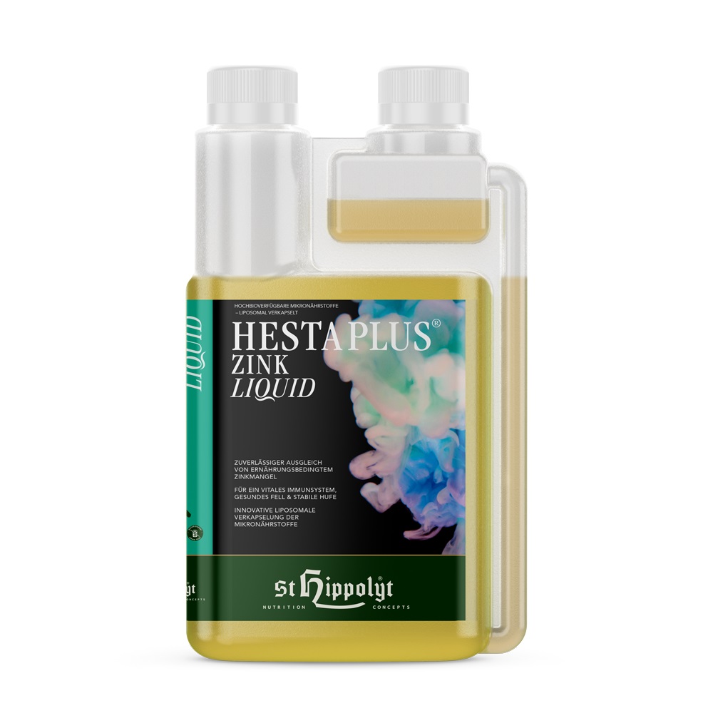 St.Hippolyt Hesta plus Zink Liquid 1L Hochbioverfügbare Mikronährstoffe – liposomal verkapselt