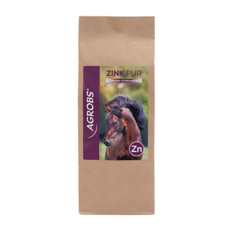 Agrobs Zink Pur 800 g Beutel getreide- & melassefrei
