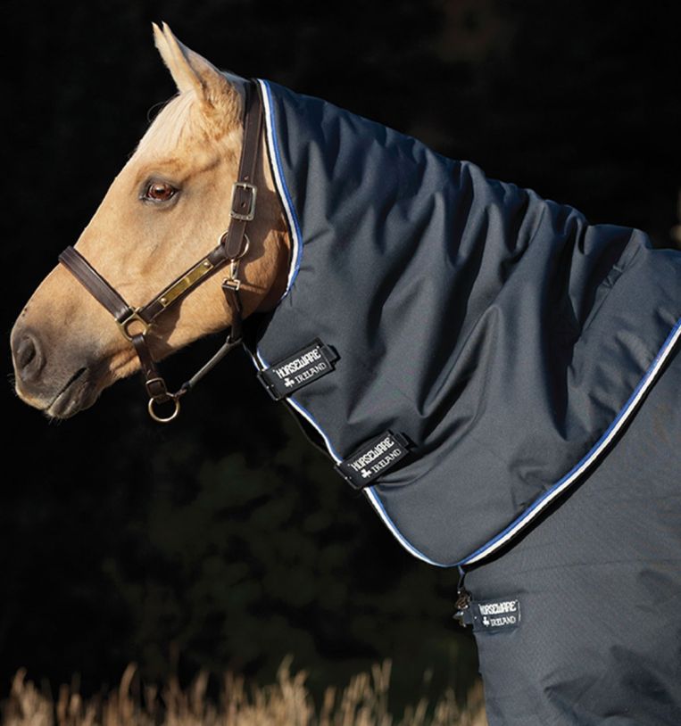 Horseware Halsteil 0g Amigo Bravo 12 Extra Large (160 - 170 cm) , Navy/ Navy & White