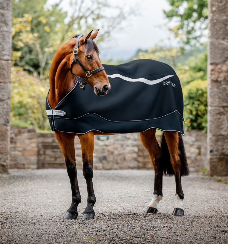 Horseware Unterdecke Dry Liner Navy/ Silver, Gr. 140 cm