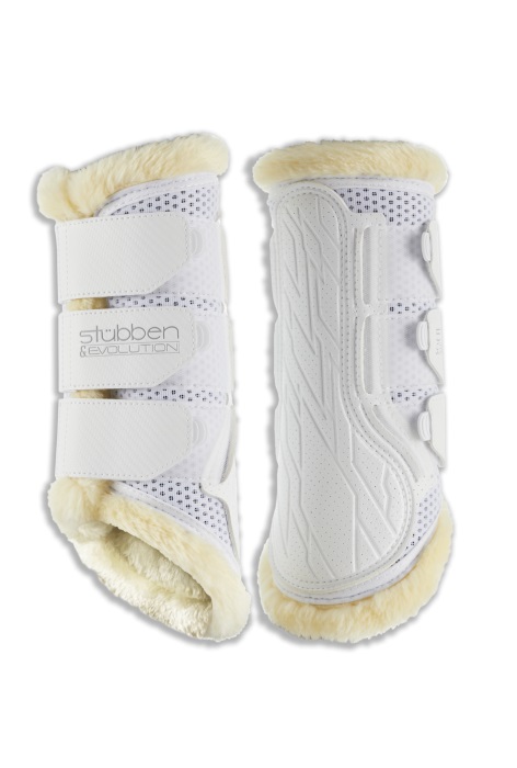 Stübben Airflow Trainingsgamaschen mit Fleece Weiß, Gr. S