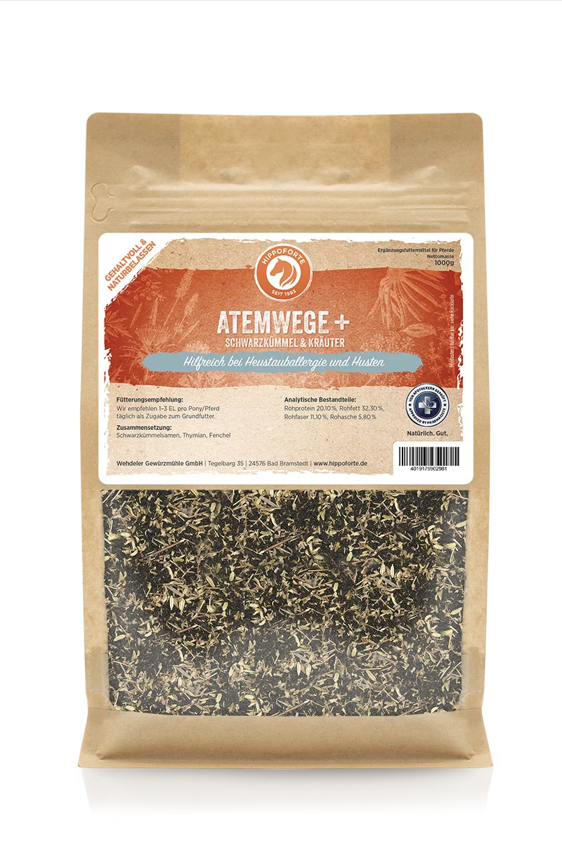 Hippoforte Atemwege+ 1 kg Kräutermischung für die Atemwege
