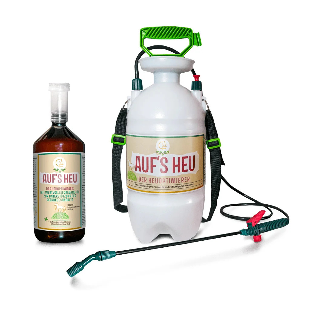 Auf's Heu Heuoptimierer 1L Starter Set Inklusive Drucksprühflasche