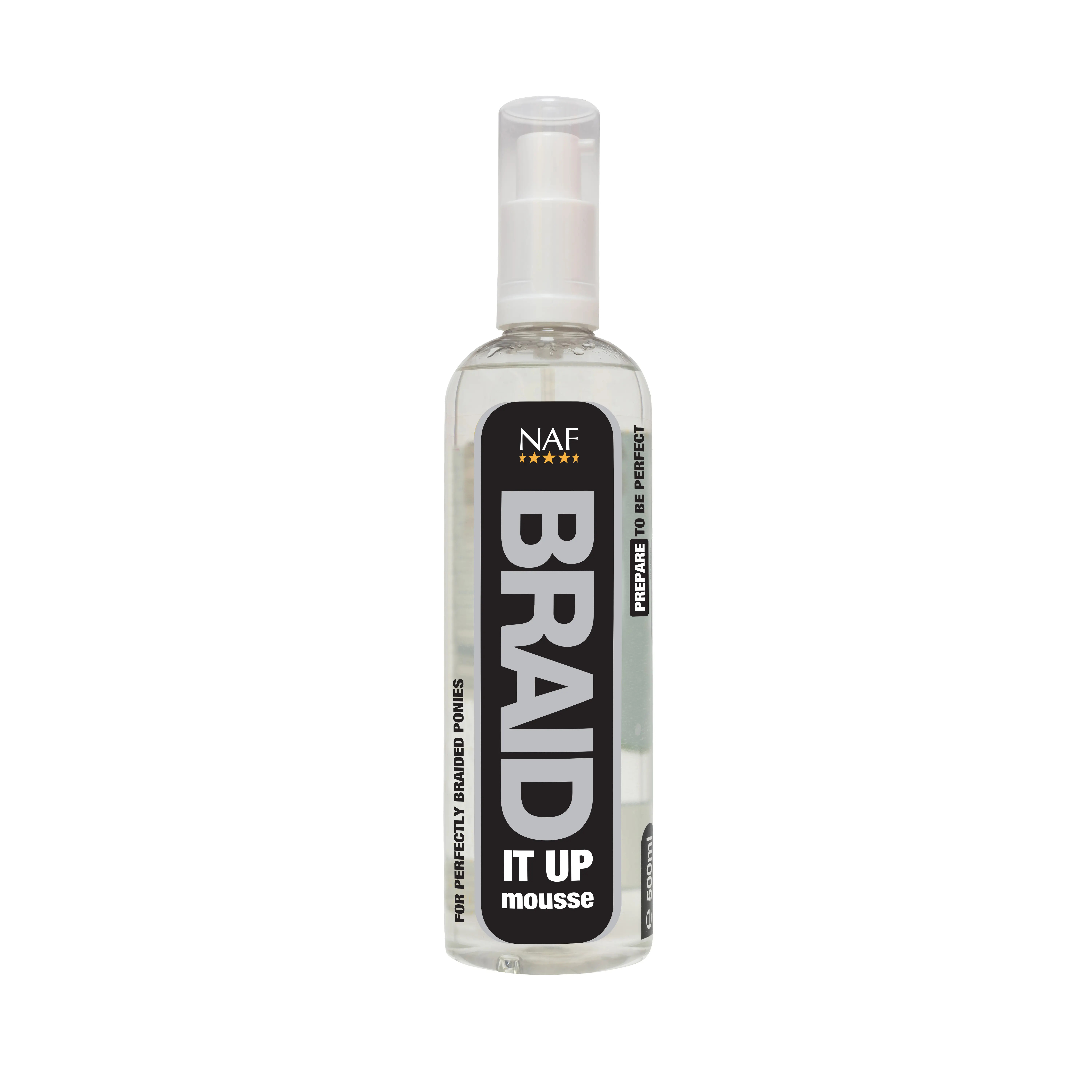 Naf Braid It Up Mousse 500ml für Turnierzöpfe