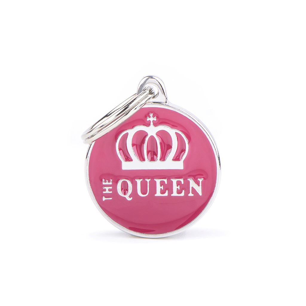 MyFamily Anhänger Charms Medium Circle The Queen 26 x 31 mm