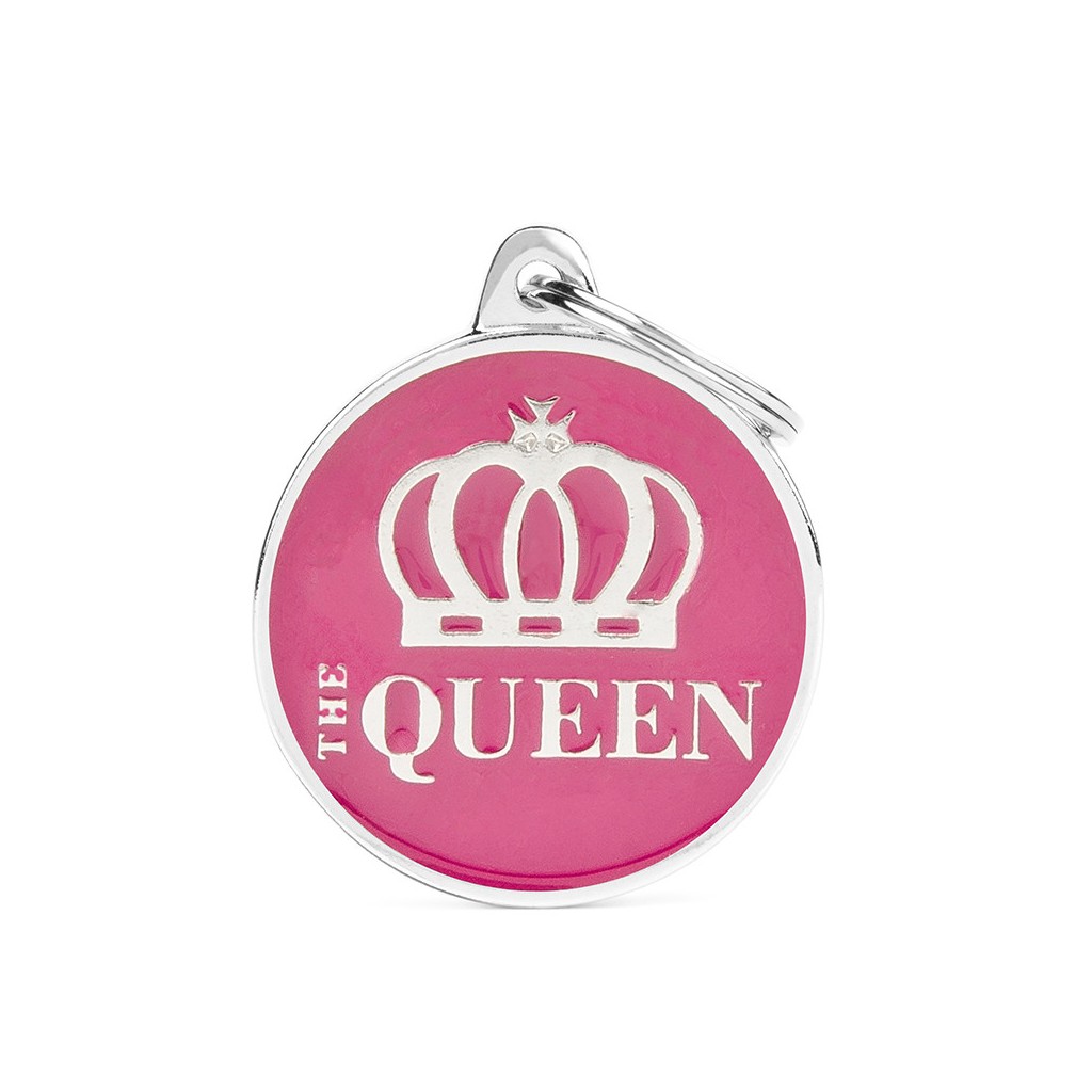 MyFamily Anhänger Charms Big Circle The Queen 32 x 37 mm