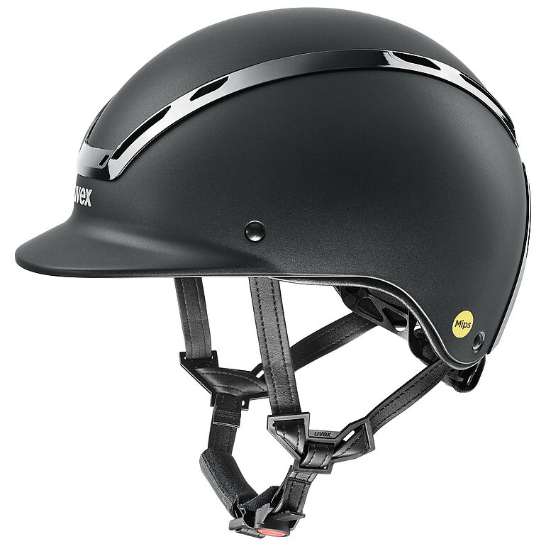 uvex Exxeed Mips Reithelm Black Matt, Gr. Xxs-S