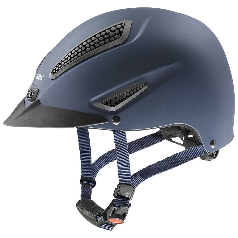 uvex Perfexxion Iii Reithelm Blue Matt, Gr. M-L