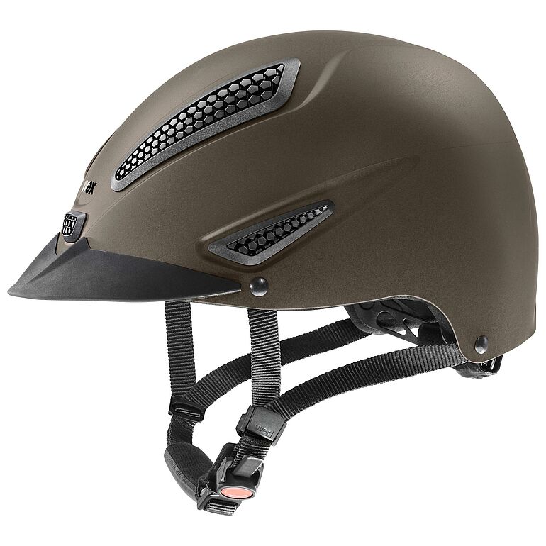 uvex Perfexxion Iii Reithelm Brown Matt, Gr. Xs-S