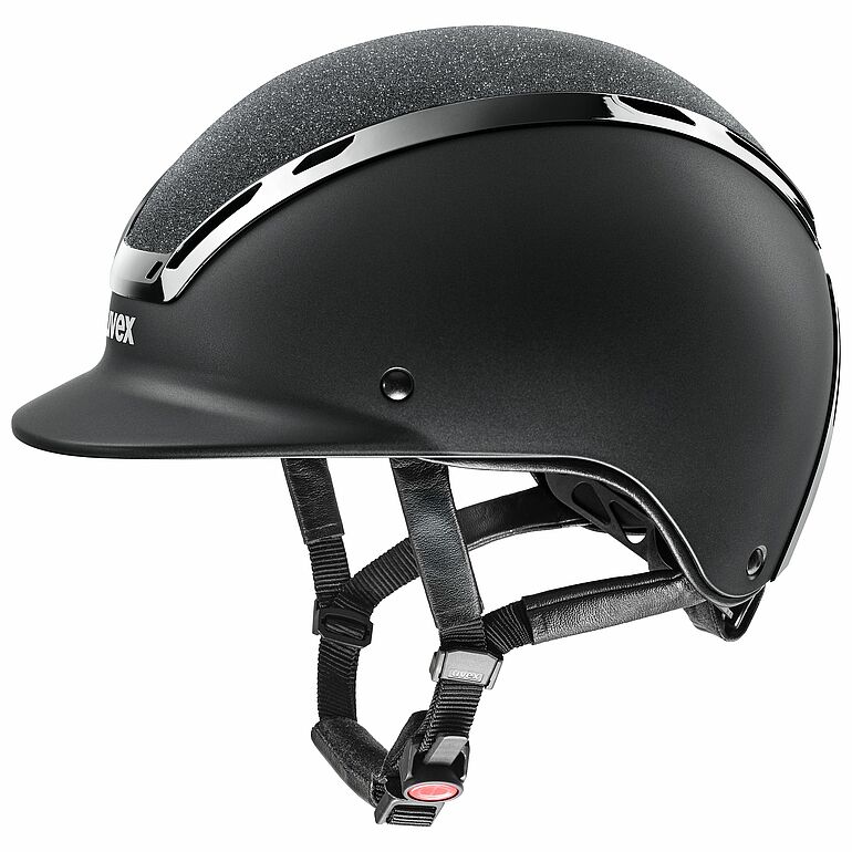 uvex Exxeed Starshine Reithelm Black, Gr. Xs-S