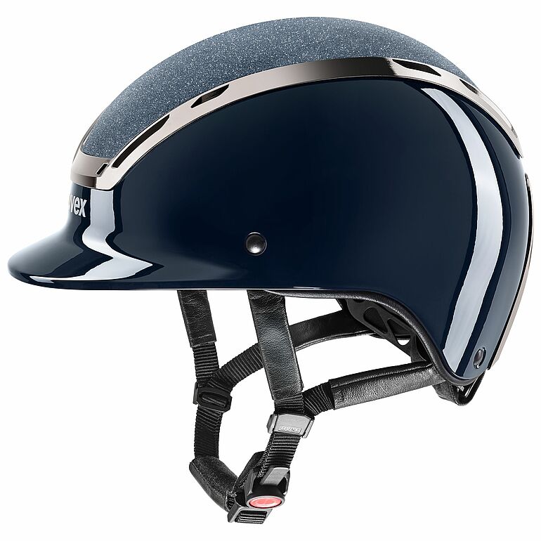 uvex Exxeed Blaze Reithelm Navy, Gr. M-L