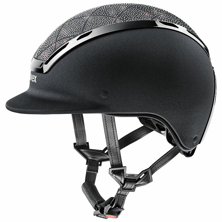 uvex Exxeed Flash Reithelm Black, Gr. Xxs-S