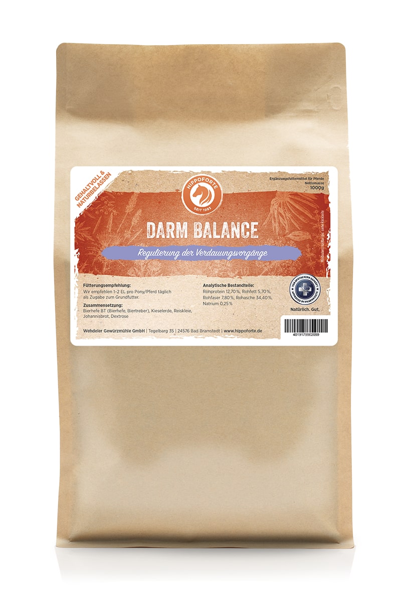 Hippoforte Darm-Balance 1 kg Kräutermischung für die Verdauung