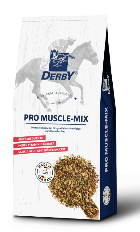 Derby Pro Muscle Mix 1 kg Beutel Stärkereduziertes Sportmüsli