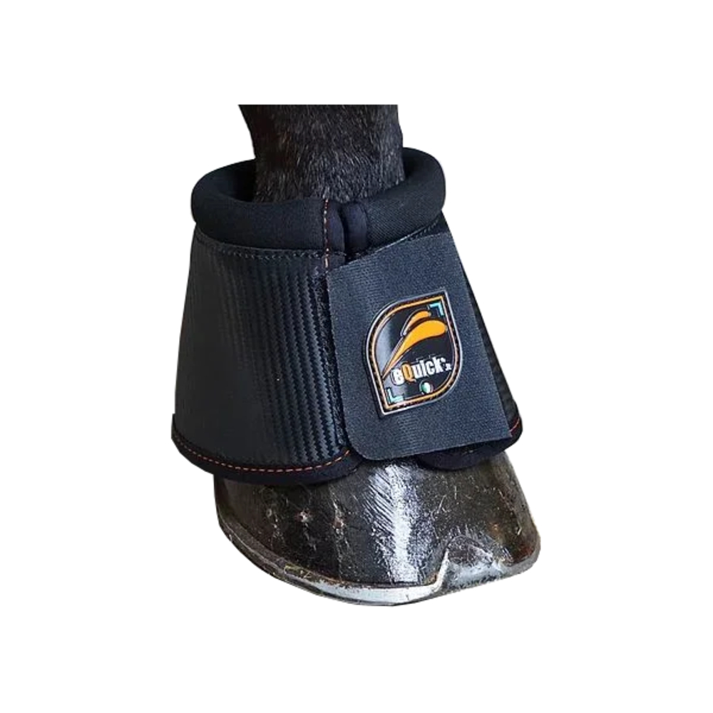 eQuick® Hufglocken Carbon Black, Gr. S