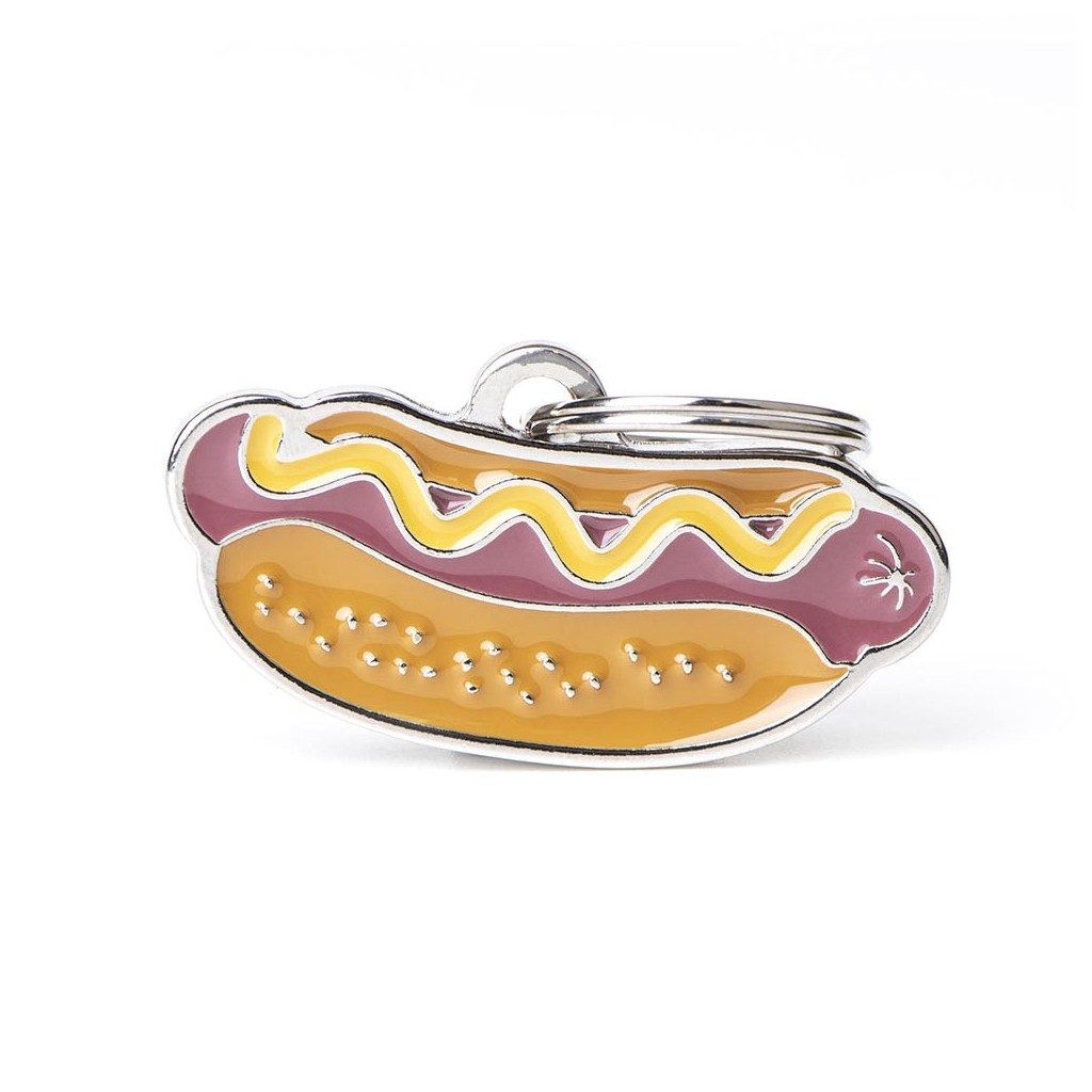 MyFamily Anhänger Food Hot-Dog 38 x 20 mm