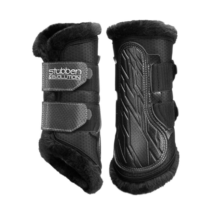 Stübben Airflow Trainingsgamaschen mit Fleece Schwarz, Gr. M
