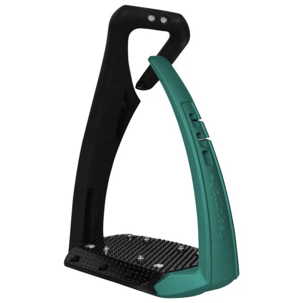 Freejump Steigbügel Soft Up Pro Plus Schwarz/ Grün