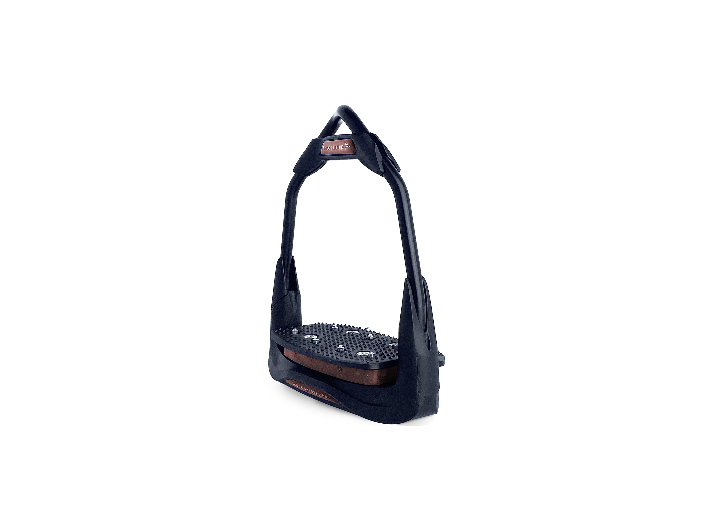 Freejump Steigbügel Air's Full Black 0-30 Schwarz/ Braun