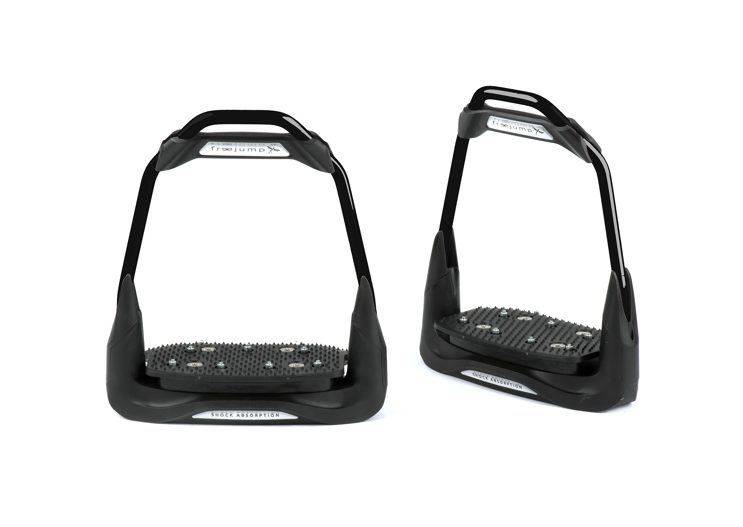 Freejump Steigbügel Air's Full Black 10-0 Schwarz/ Schwarz