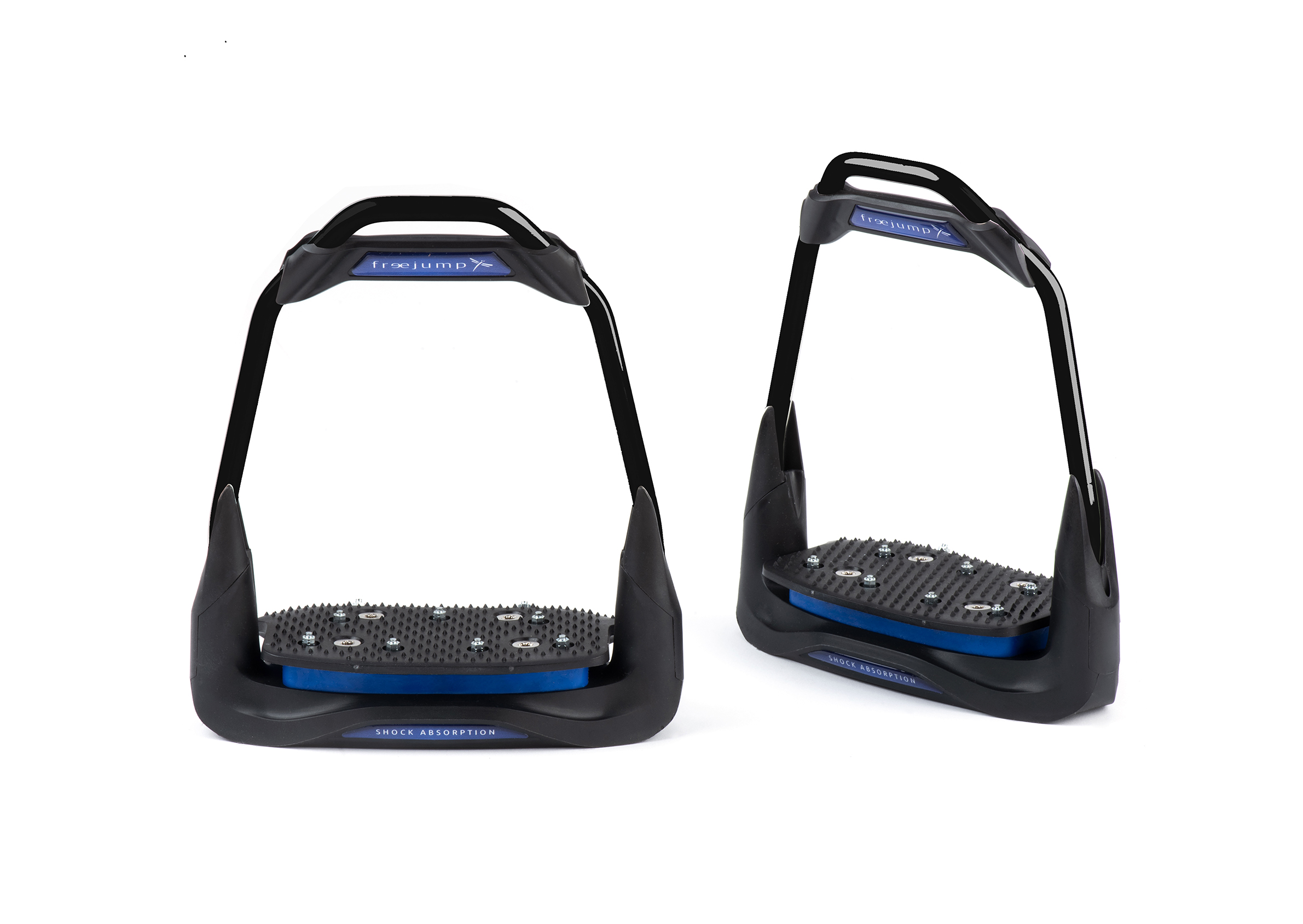 Freejump Steigbügel Air's Full Black 10-0 Schwarz/ Navy
