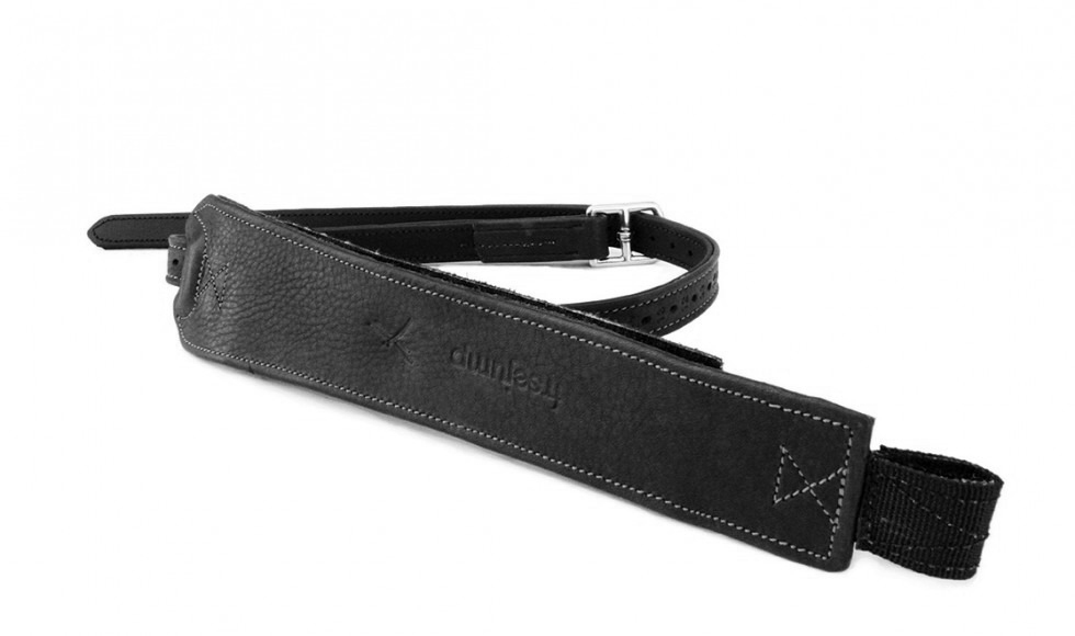 Freejump Steigbügelriemen Pro Grip Leder Schwarz, Gr. L