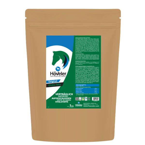 Höveler OldieMix 1 kg Beutel Müsli, pelletfrei