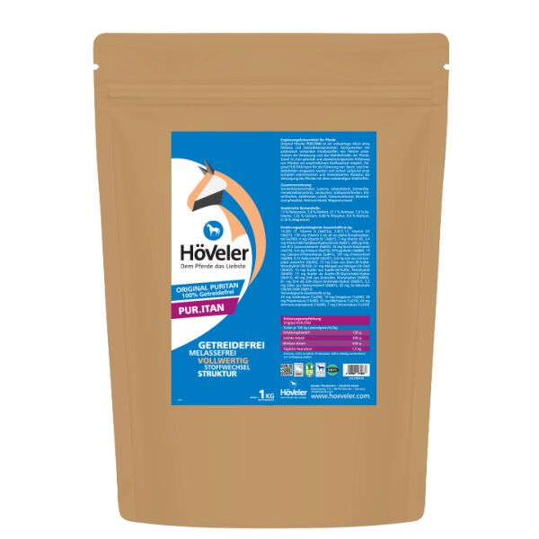 Höveler Pur.Itan 1 kg Beutel Vollwert für Allergiker