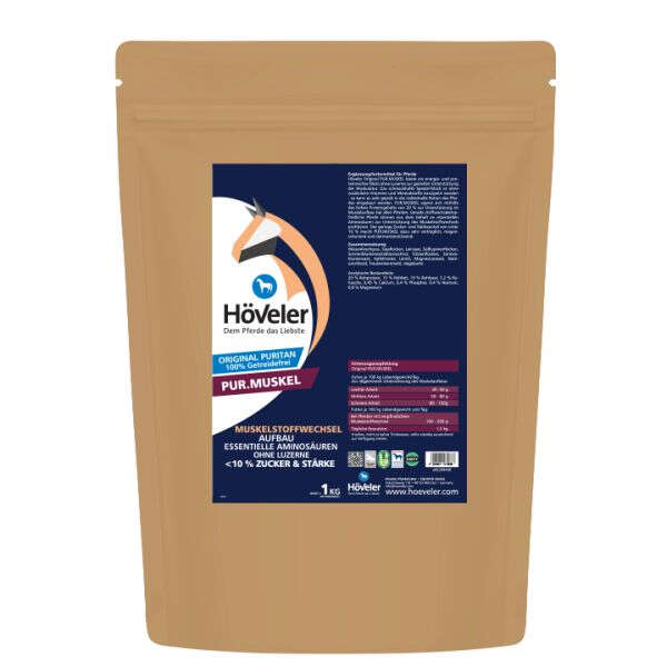 Höveler Pur.Muskel 1 kg Beutel Ideal für den Muskelstoffwechsel