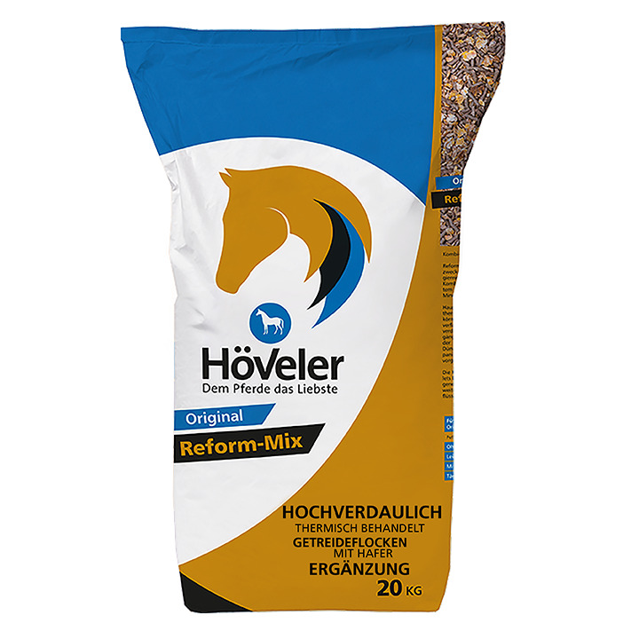 Höveler Reform Mix 20 kg Sack Kombination aus Flocken und Pellets