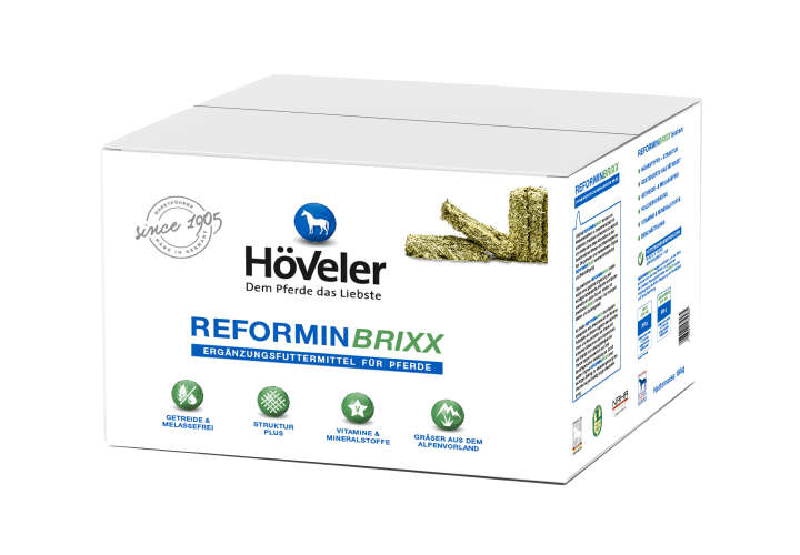Höveler Reformin Brixx 18 kg Karton Reforminbrixx – das innovative Mineralfutter in Brixx-Form