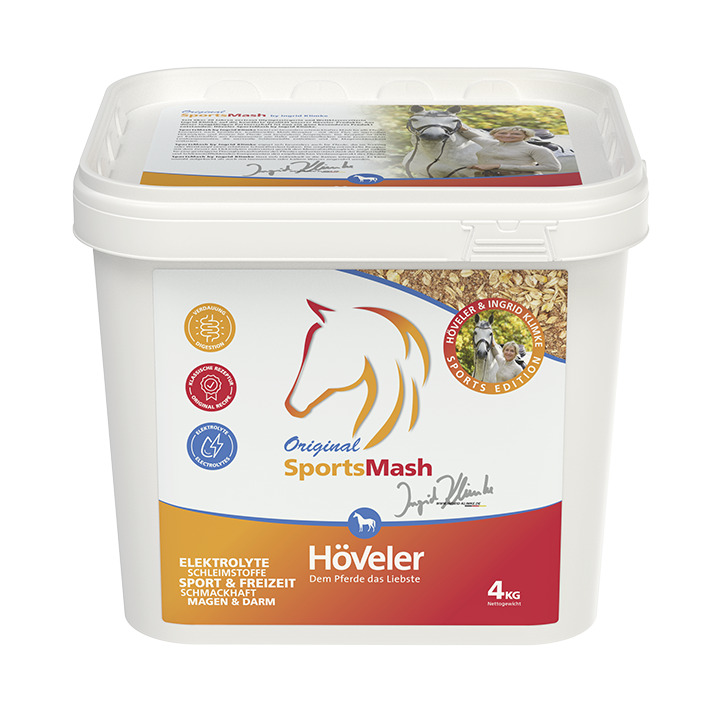 Höveler Sports Mash by Ingrid Klimke 4 kg Eimer Für alle Pferde