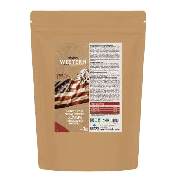 Höveler Western Sport 1 kg Beutel Power für Westernpferde