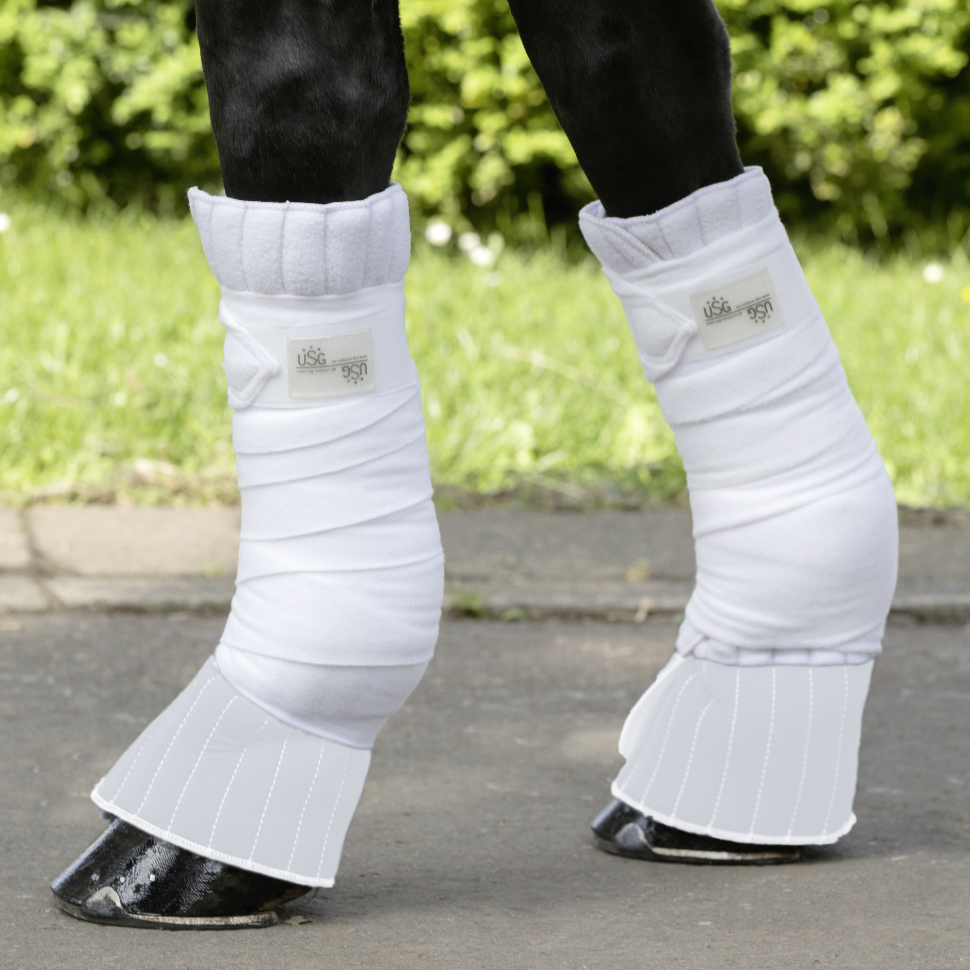 Usg Bandagierunterlagen mit Ballenverstärkung 2er Set/Weiß, M