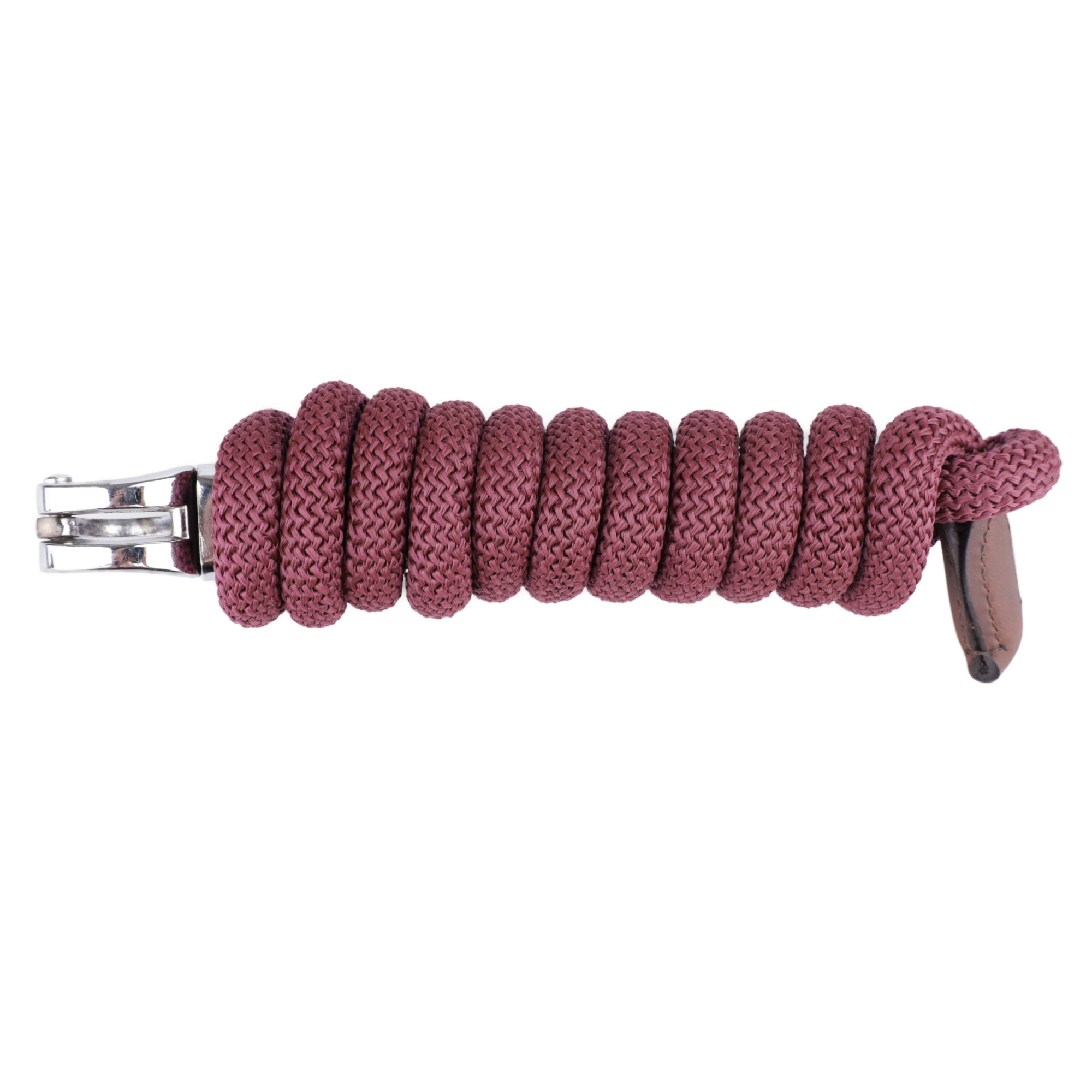 Usg Anbindestrick Dublin burgund/braun mit Panikhaken