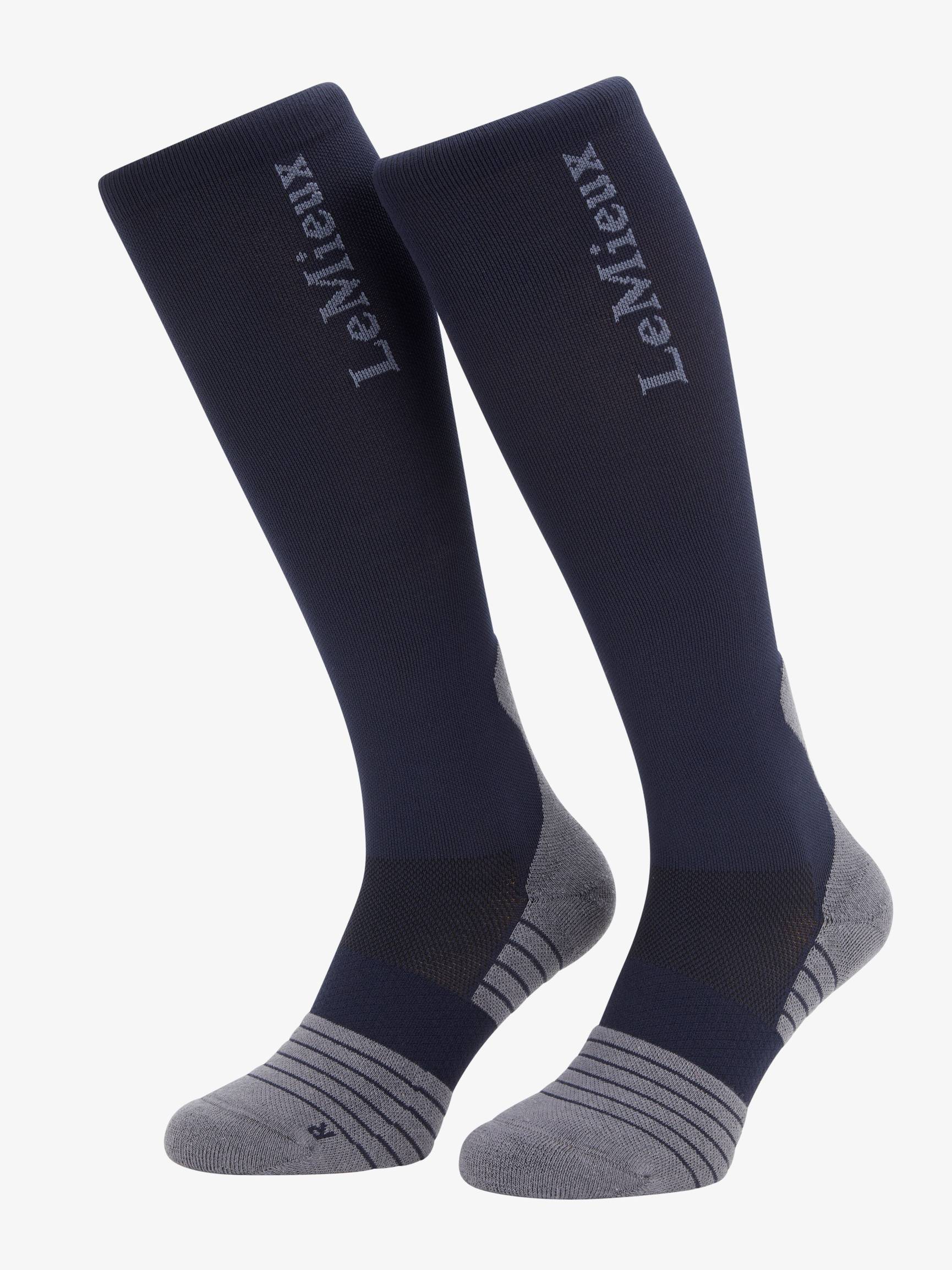 LeMieux Reitsocken Performance Navy, Gr. L