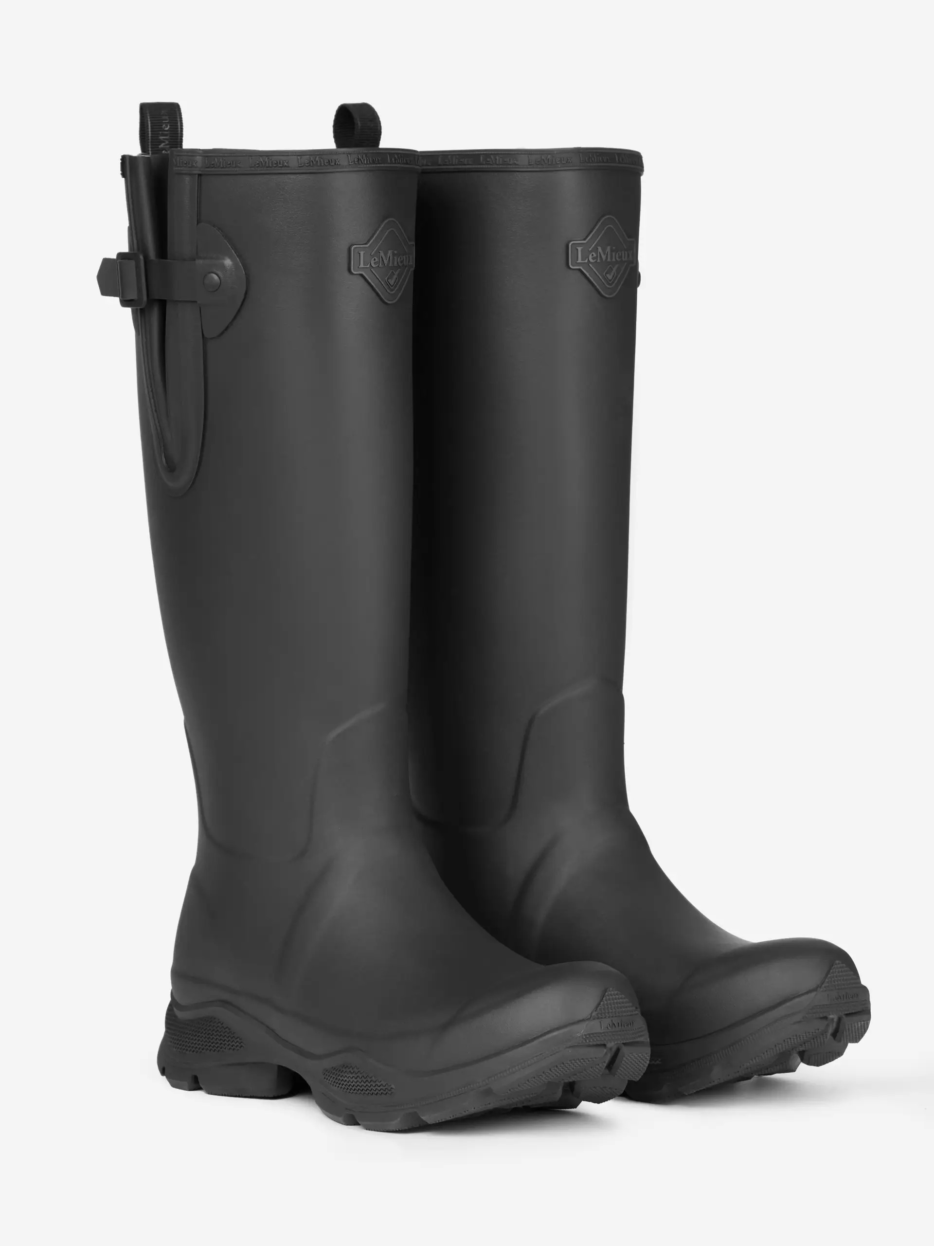 LeMieux Ultra Stride Gummistiefel Black, Gr. 41