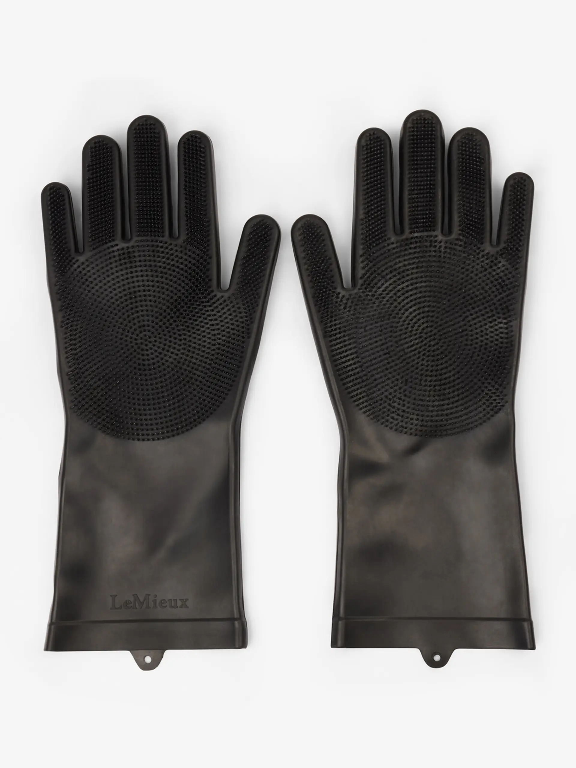 LeMieux Waschhandschuhe Black, One Size