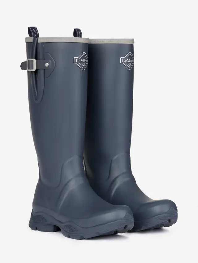 LeMieux Ultra Stride Gummistiefel Navy, Gr. 43