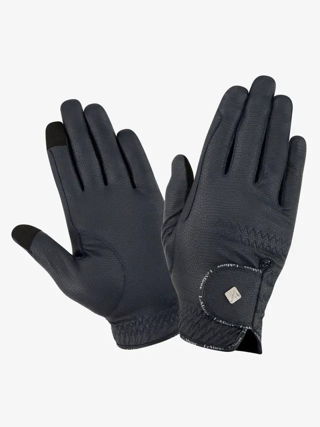 LeMieux Classic Reithandschuhe Navy, L