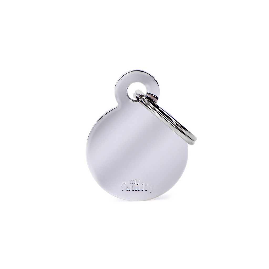 MyFamily Anhänger Basic Kleiner Kreis Silber 21 x 28 mm