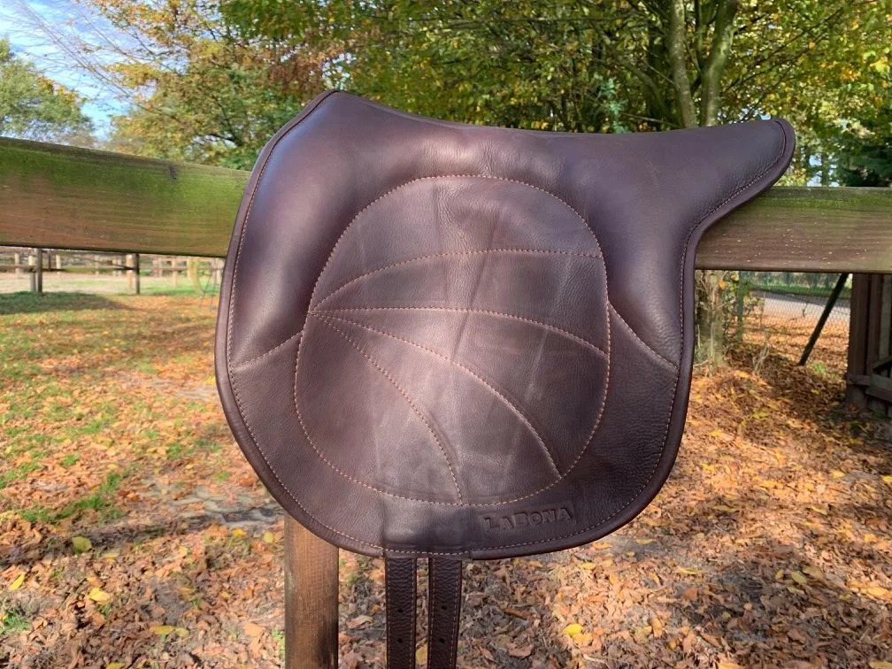 LaBona Reitpad Dressage Ii Mattleder Dunkelbraun